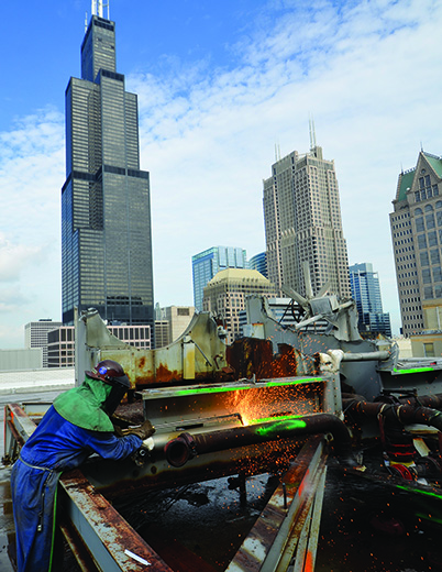 High-Rise Building Demolition