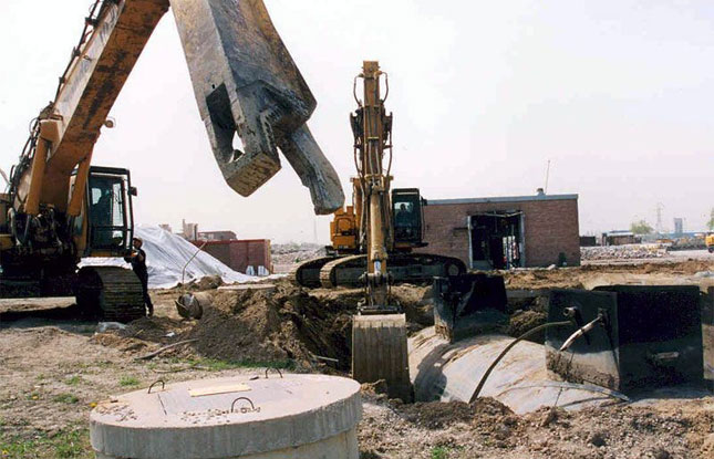 Multiple Underground Storage Tanks